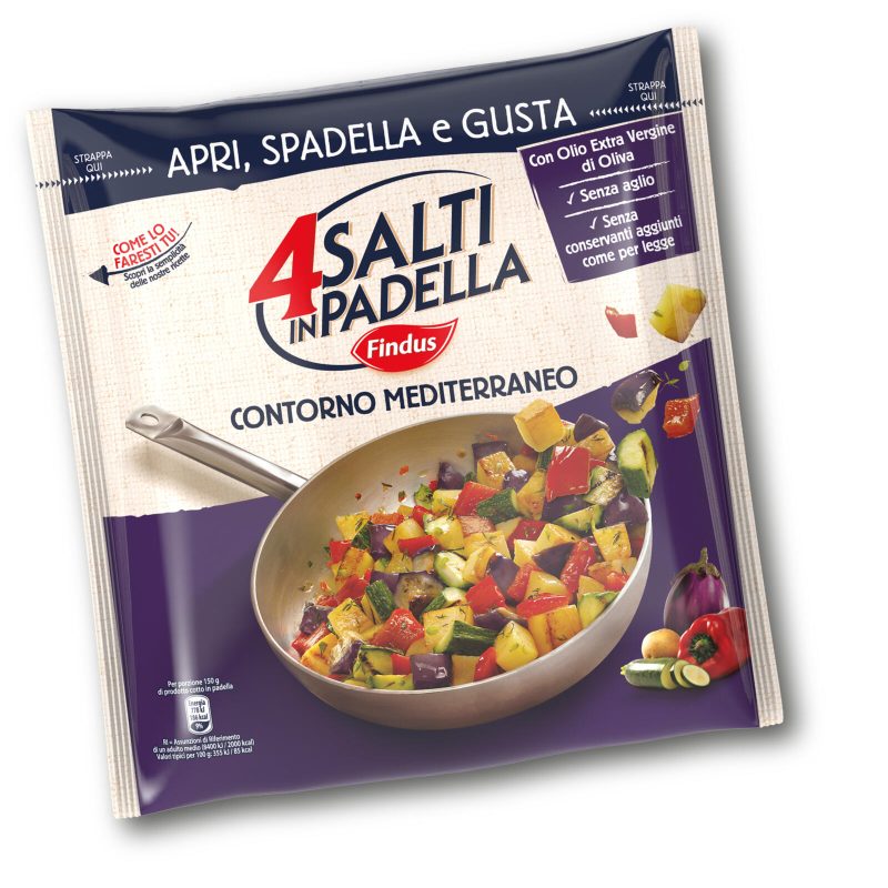 4 Salti in Padella Findus Contorno Mediterraneo 450 g