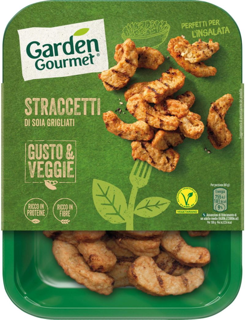 GARDEN GOURMET Straccetti Vegani di Soia 2 porzioni 175g