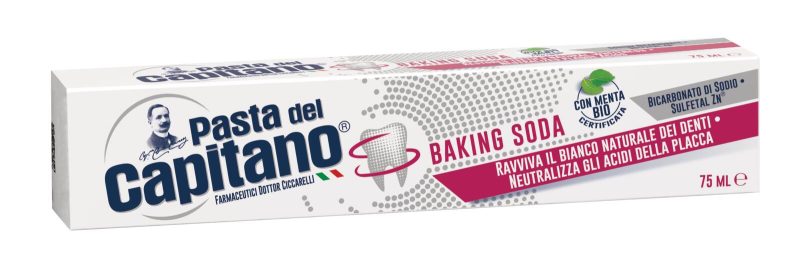 Dentifricio Pasta del Capitano Baking soda75 ml