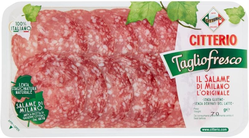 Salame di Milano Tagliofresco Citterio 
l'Originale 
70 g