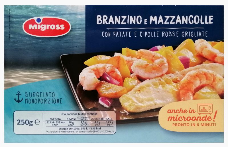 Migross Branzino e Mazzancolle 250 g