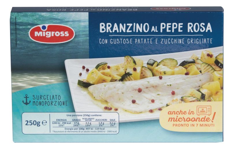 Migross Branzino al pepe rosa 250 g