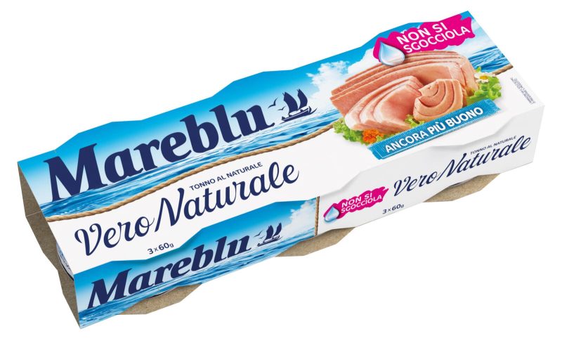 Mareblu VeroNaturale Tonno al Naturale 3 x 60 g