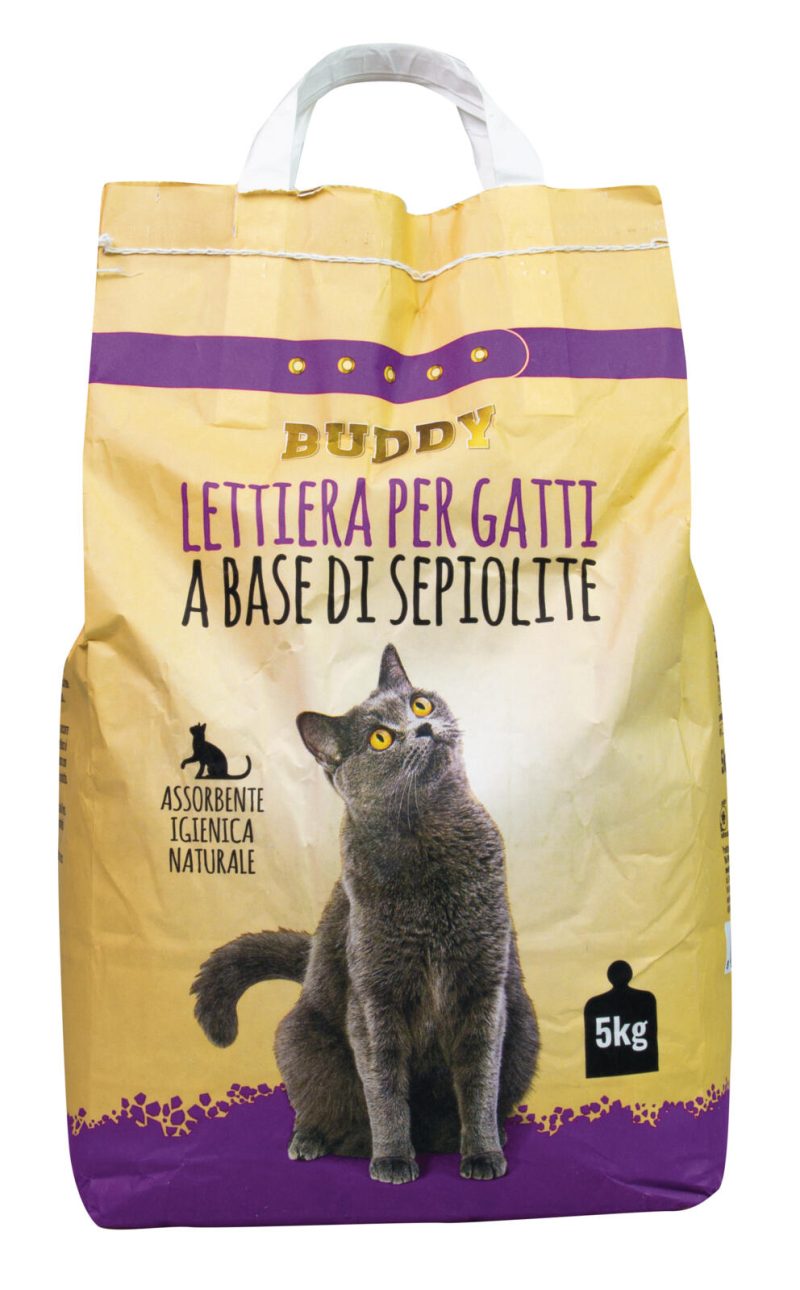 BUDDY LETTIERA GATTI SEPIOLITE 5 kg