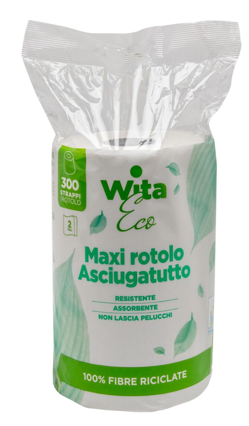 Wita Eco Maxi Rotolo Asciugatutto 300 strappi