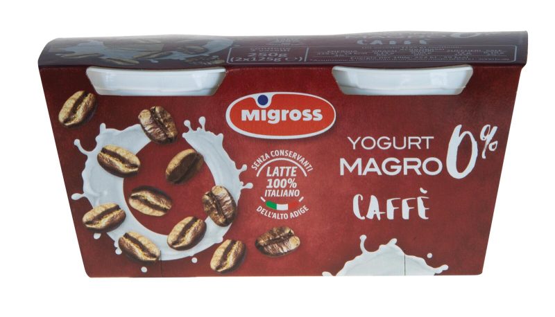 Migross Yogurt magro 0% al Caffè 2x125 g