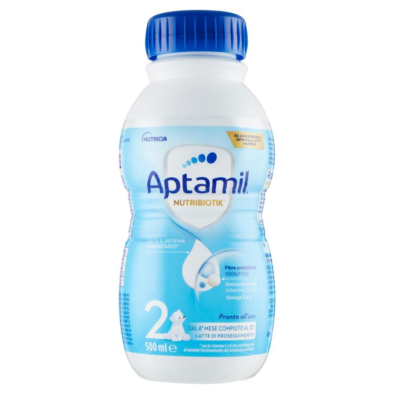 Aptamil Nutribiotik 2 Latte di Proseguimento 500 ml