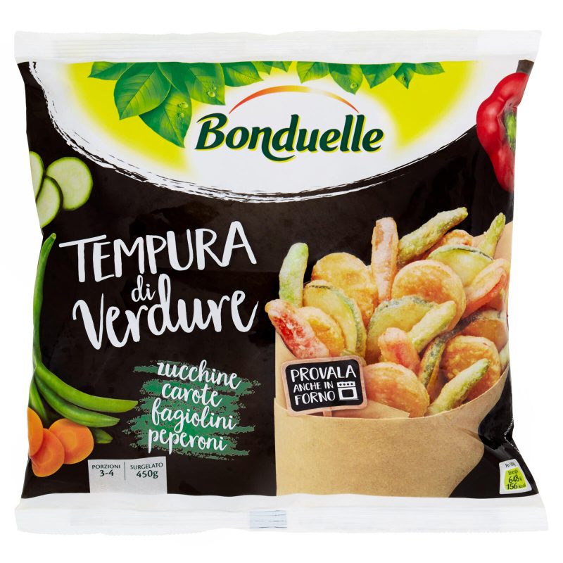 Bonduelle Tempura di Verdure Surgelato 450 g