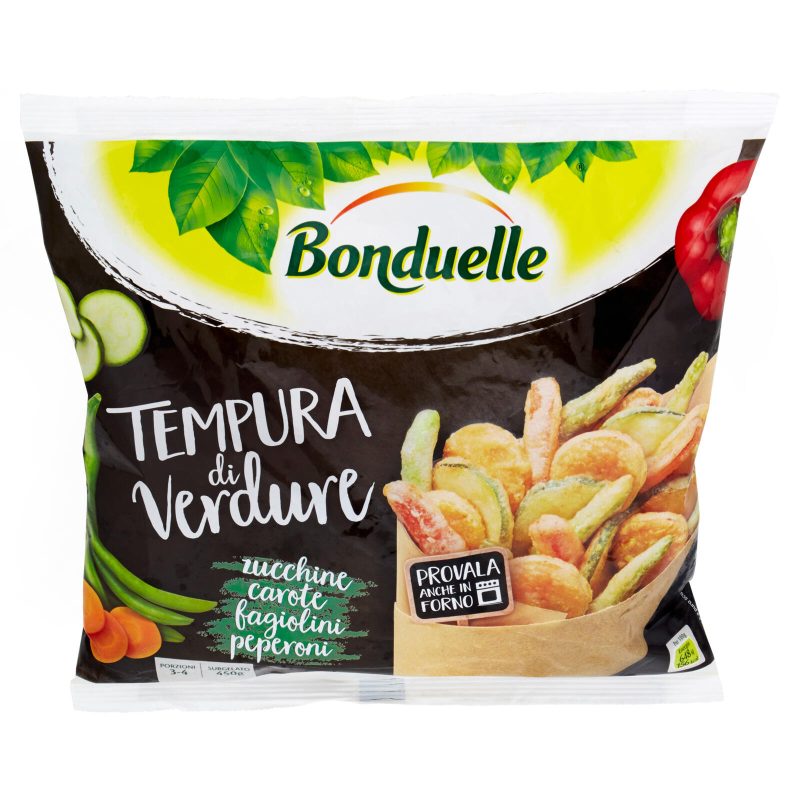 Bonduelle Tempura di Verdure Surgelato 450 g