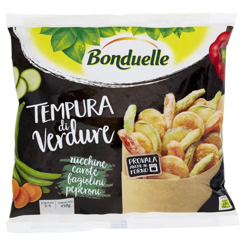 Bonduelle Tempura di Verdure Surgelato 450 g