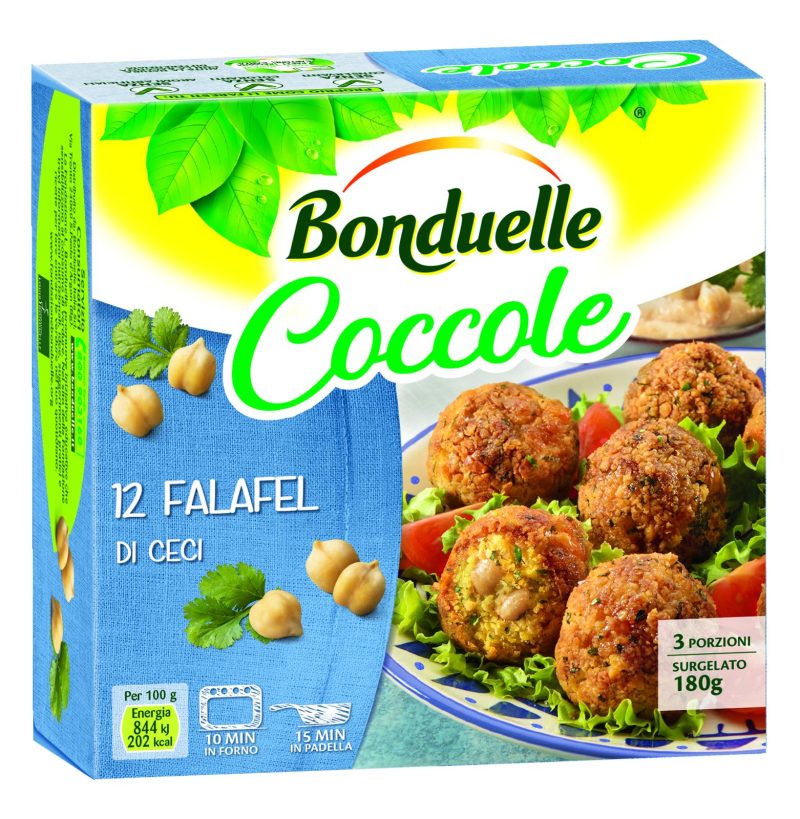 Bonduelle Coccole 12 Falafel di Ceci Surgelato 180 g