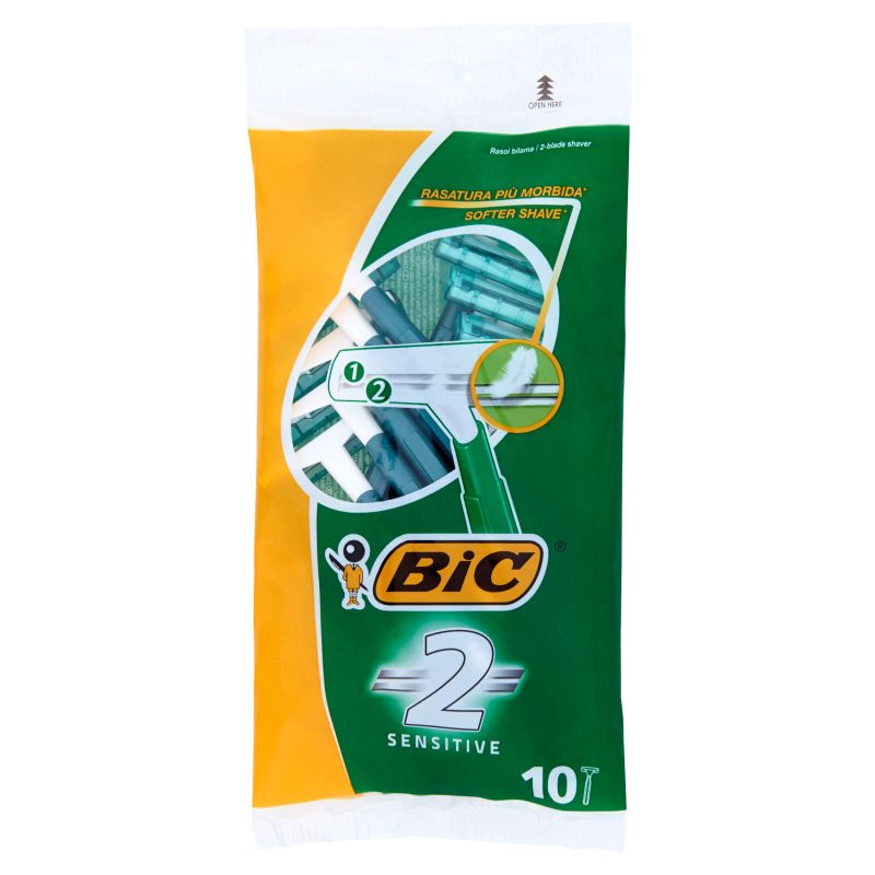 Bic 2 Sensitive Rasoi bilama 10 pz