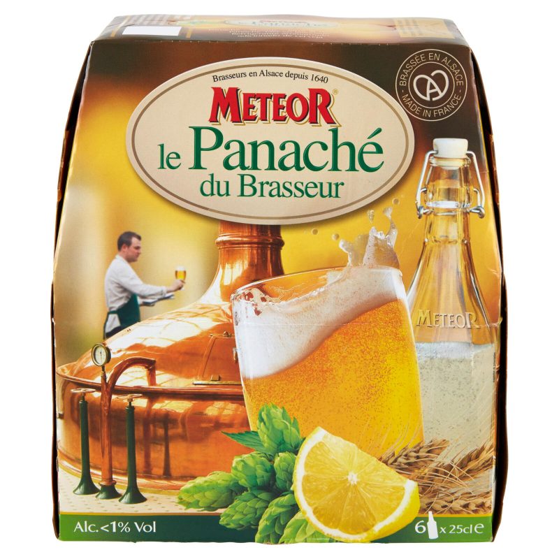 Meteor le Panaché du Brasseur 6 x 25 cl