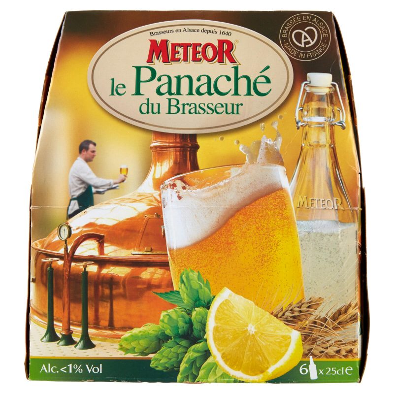 Meteor le Panaché du Brasseur 6 x 25 cl