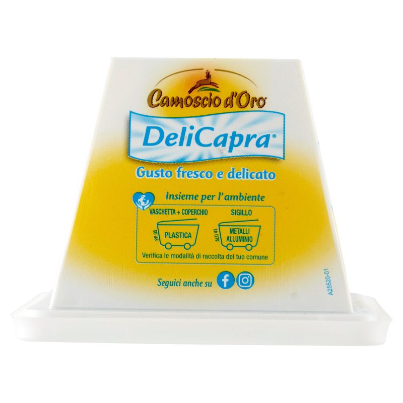 Camoscio d'Oro DeliCapra Formaggio 100% Capra Spalmabile 150 g