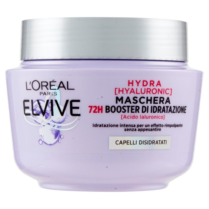 Elvive maschera capelli Hydra Hyaluronic capelli disidratati 300 ml