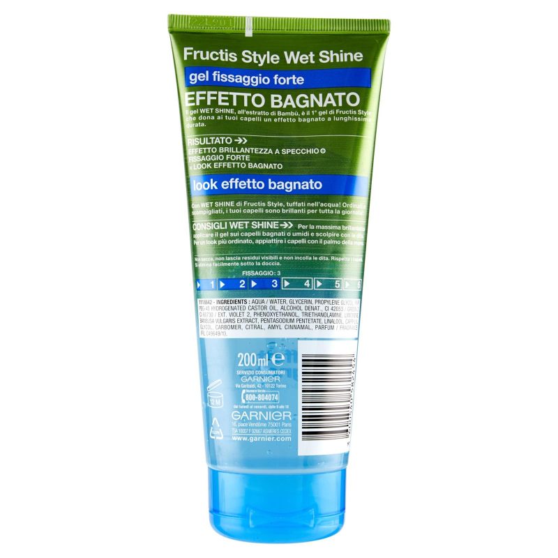 Garnier Fructis Style Wet Shine Gel effetto bagnato forte 03 200 ml