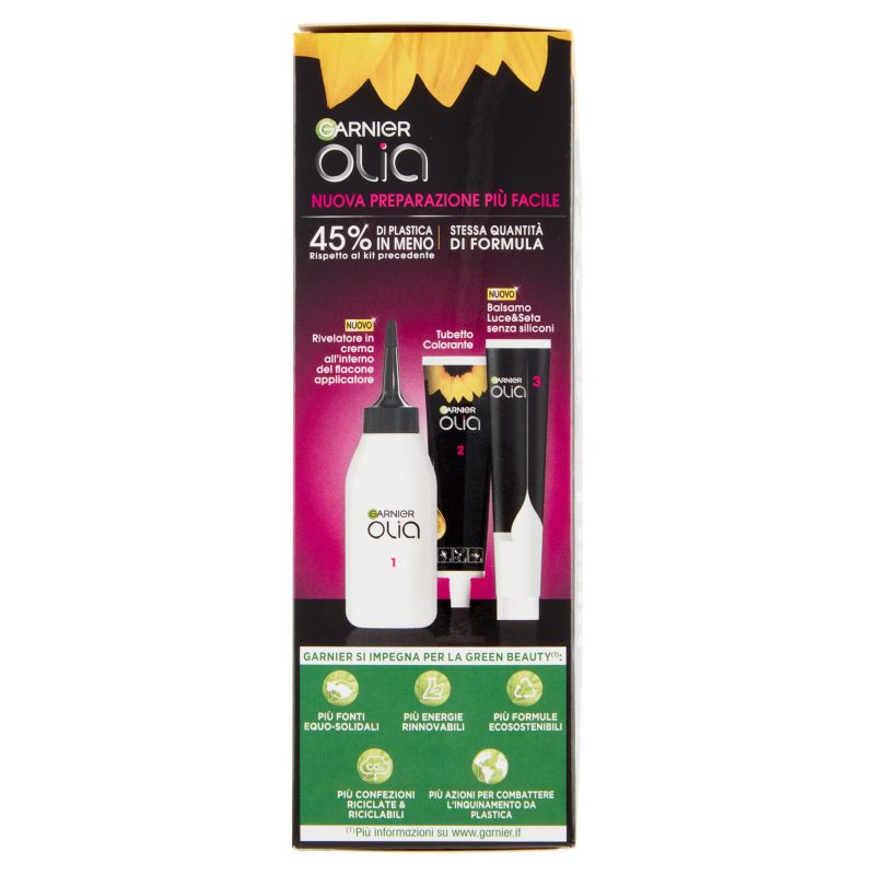 Garnier Olia Tinta Capelli, Senza Ammoniaca, Nero intenso 1.0