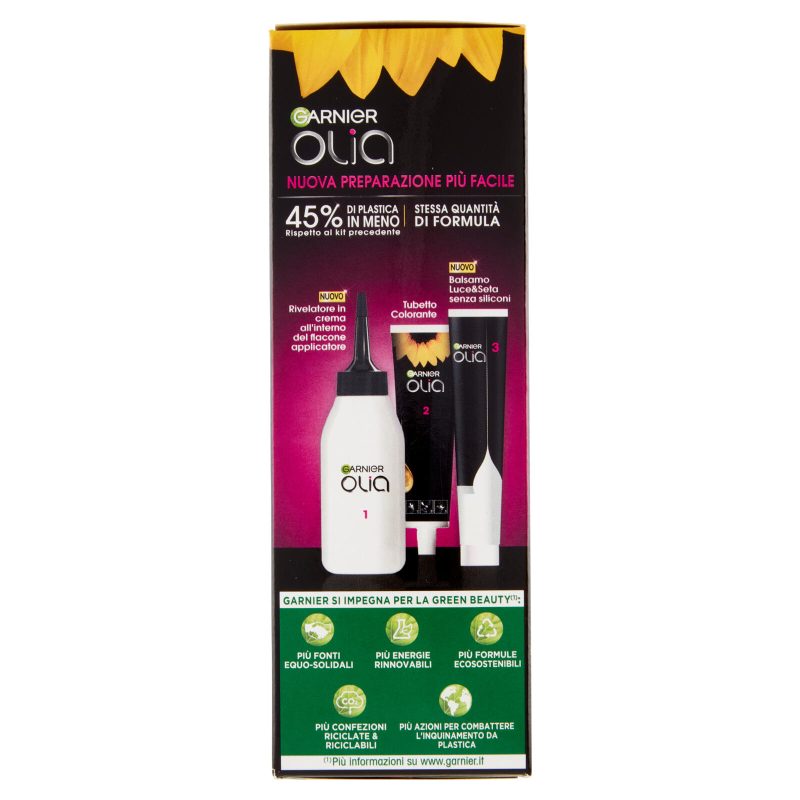 Garnier Olia Tinta Capelli, Senza Ammoniaca, Nero naturale 3.0