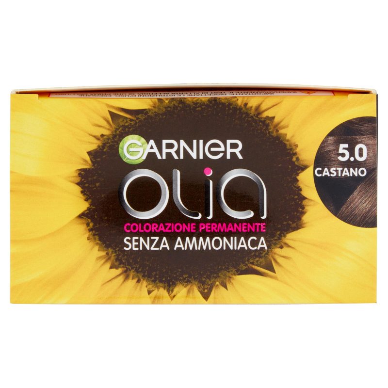 Garnier Olia Tinta Capelli, Senza Ammoniaca, Castano 5.0