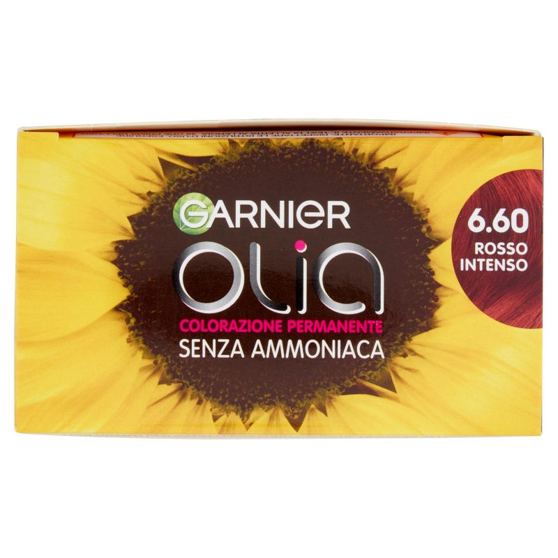 Garnier Olia Tinta Capelli, Senza Ammoniaca, Rosso intenso 6.60