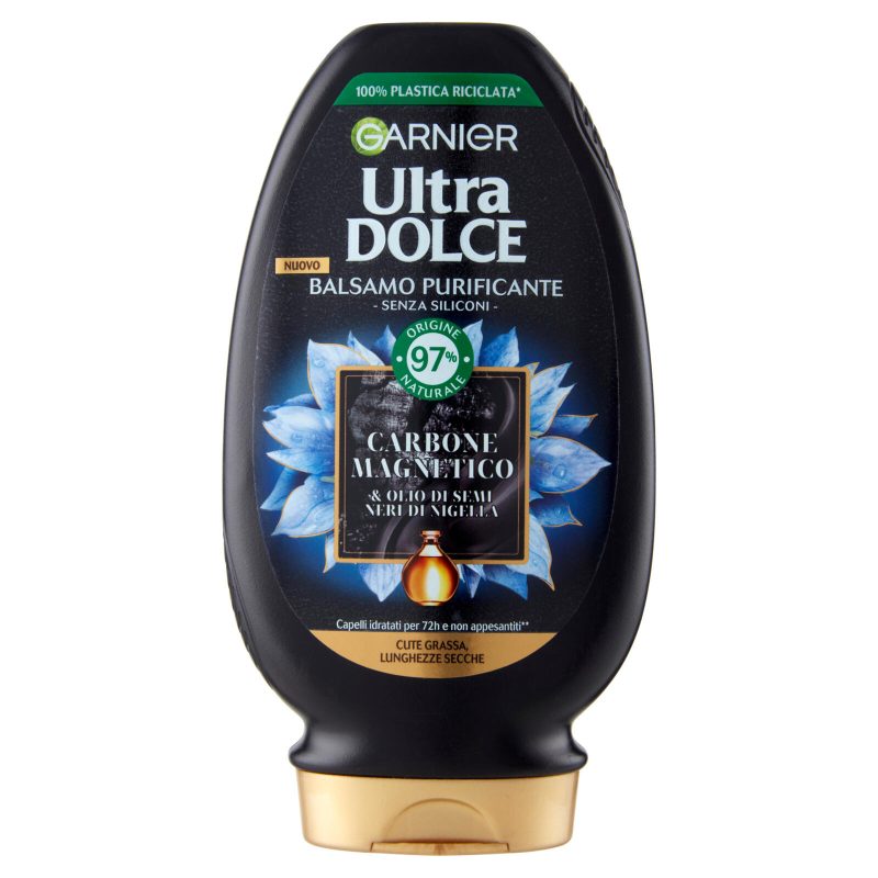 Garnier Ultra Dolce Balsamo Purificante e Idratante Carbone Magnetico 200 ml