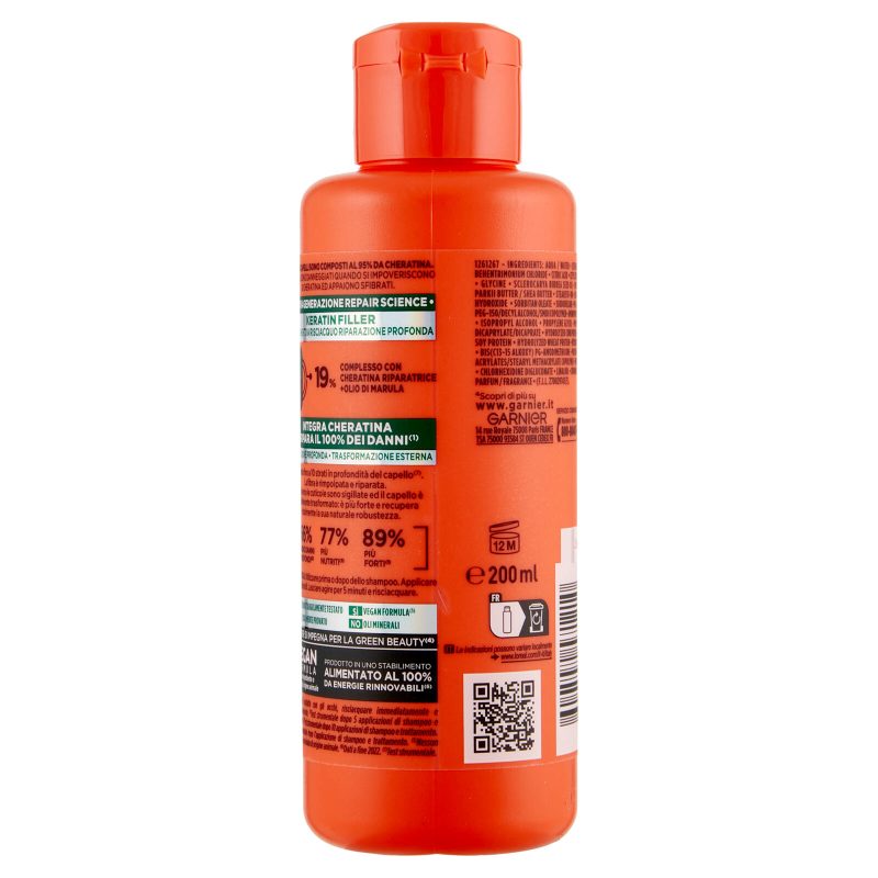 Garnier Fructis Trattamento Ripara&Rinforza per capelli danneggiati 200 ml