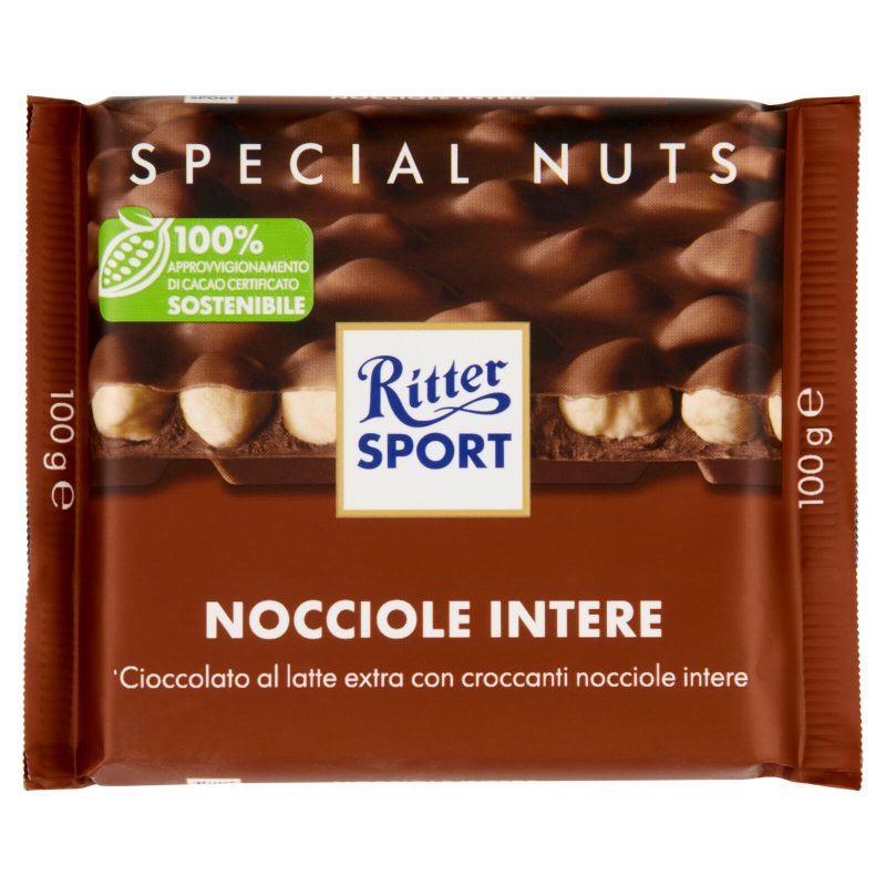 Ritter Sport Special Nuts Nocciole Intere 100 g