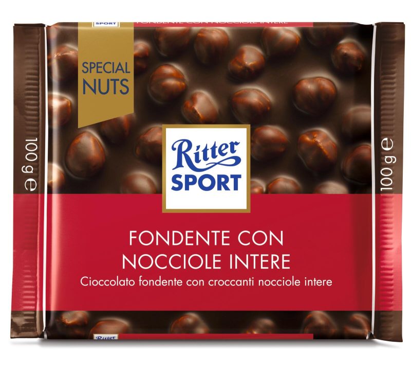 Ritter Sport Special Nuts Fondente con Nocciole Intere 100 g