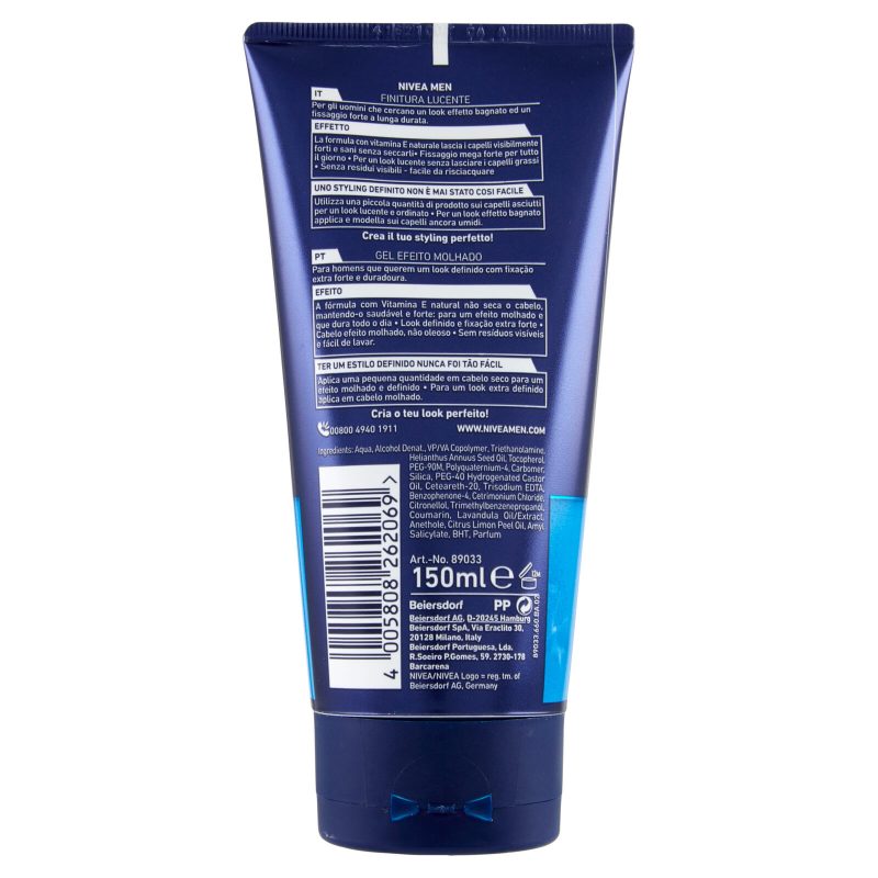 Nivea Men Craft Stylers Aqua Shiny Effect Gel 150 ml