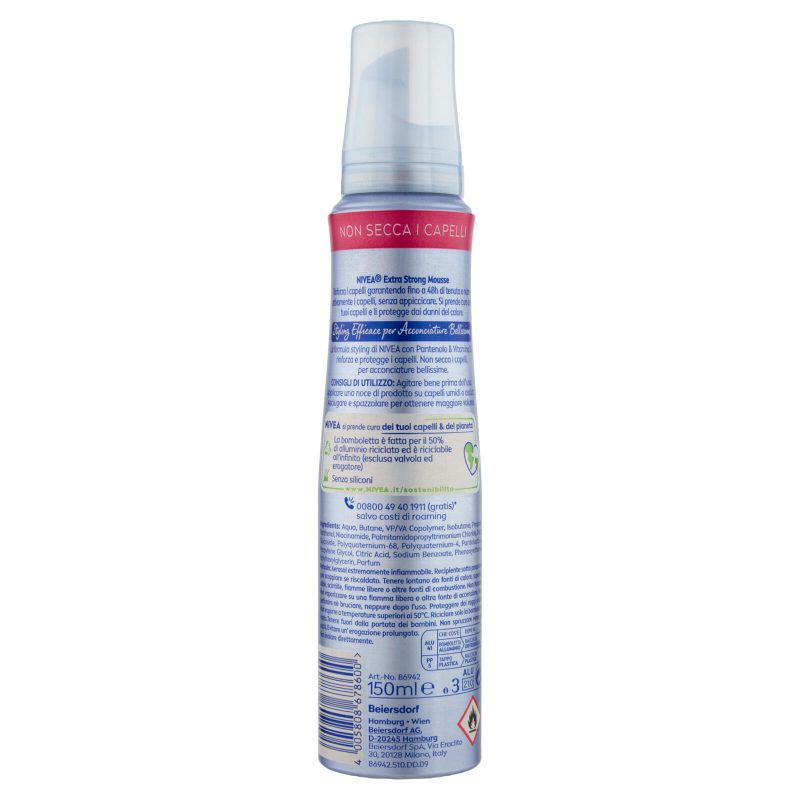 Nivea Extra Strong Styling Mousse 150 ml