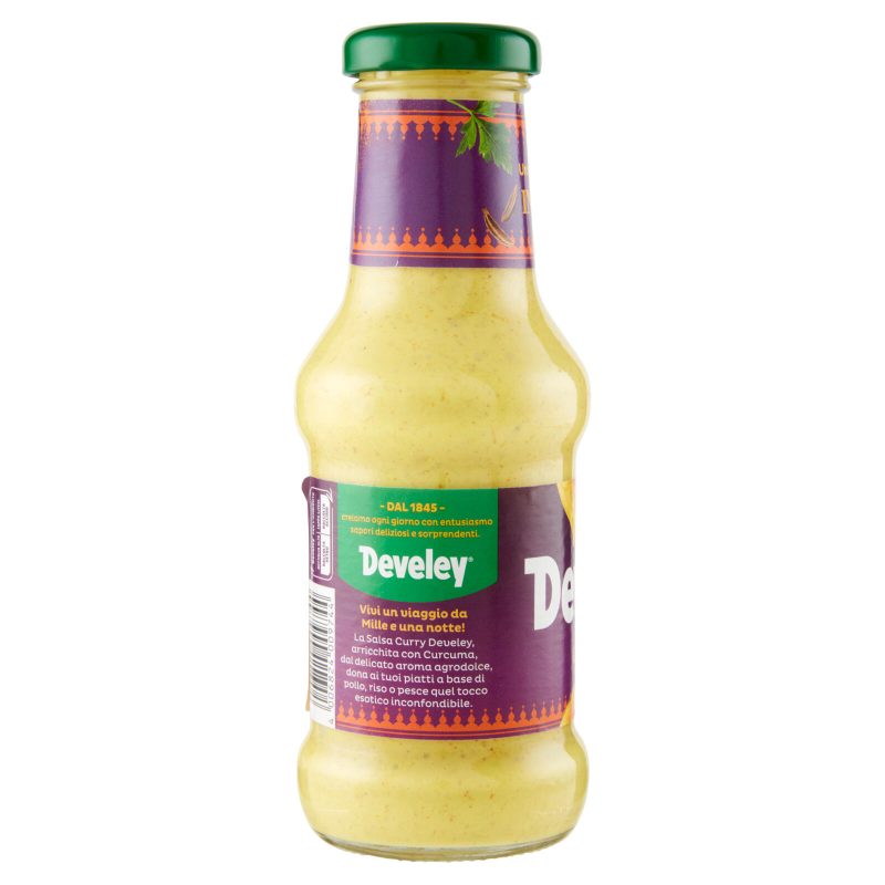 Develey Salsa Curry con curcuma 250 ml