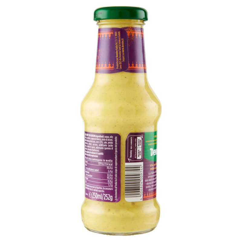 Develey Salsa Curry con curcuma 250 ml