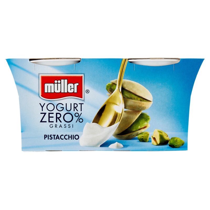 müller Yogurt Zero% Grassi Pistacchio 2x125 g