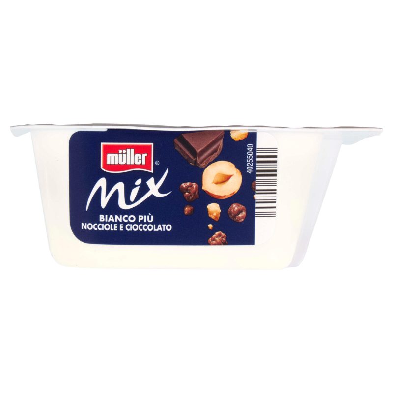 müller Mix Yogurt Bianco Più Nocciole e Cioccolato 150 g