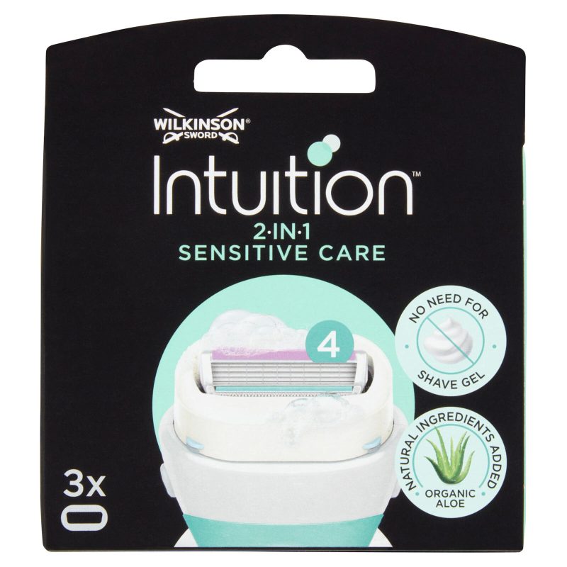 Wilkinson Sword Intuition 2in1 Sensitive Care lame 3 pz