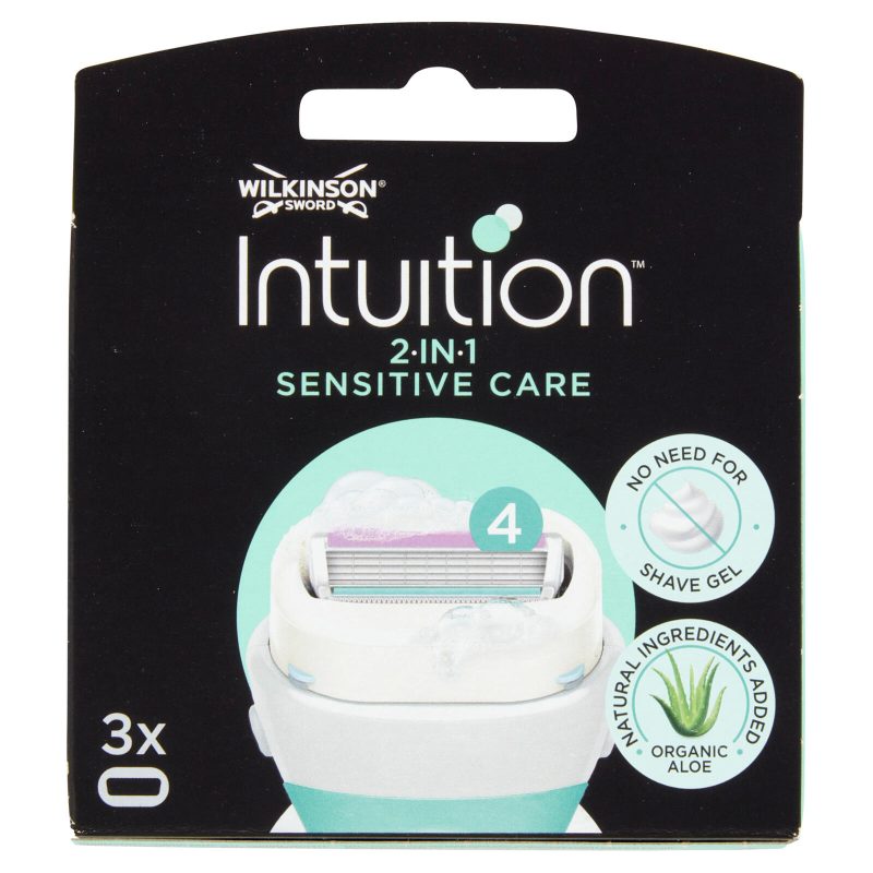 Wilkinson Sword Intuition 2in1 Sensitive Care lame 3 pz