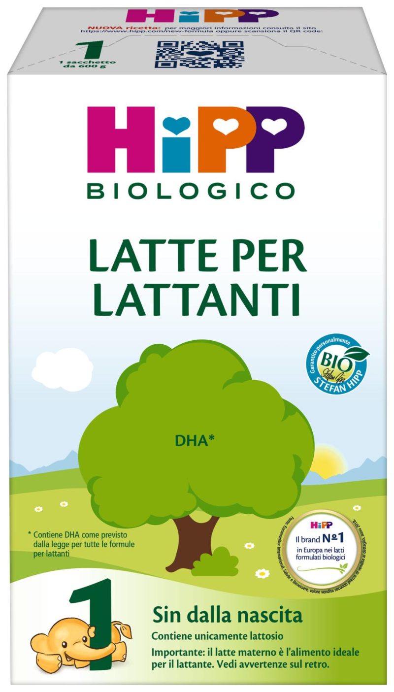 HiPP Biologico Latte per Lattanti 1 600 g