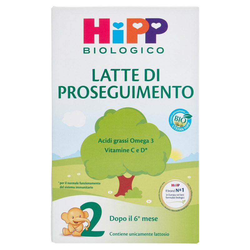 Hipp Biologico Latte di Proseguimento 2 2 x 300 g