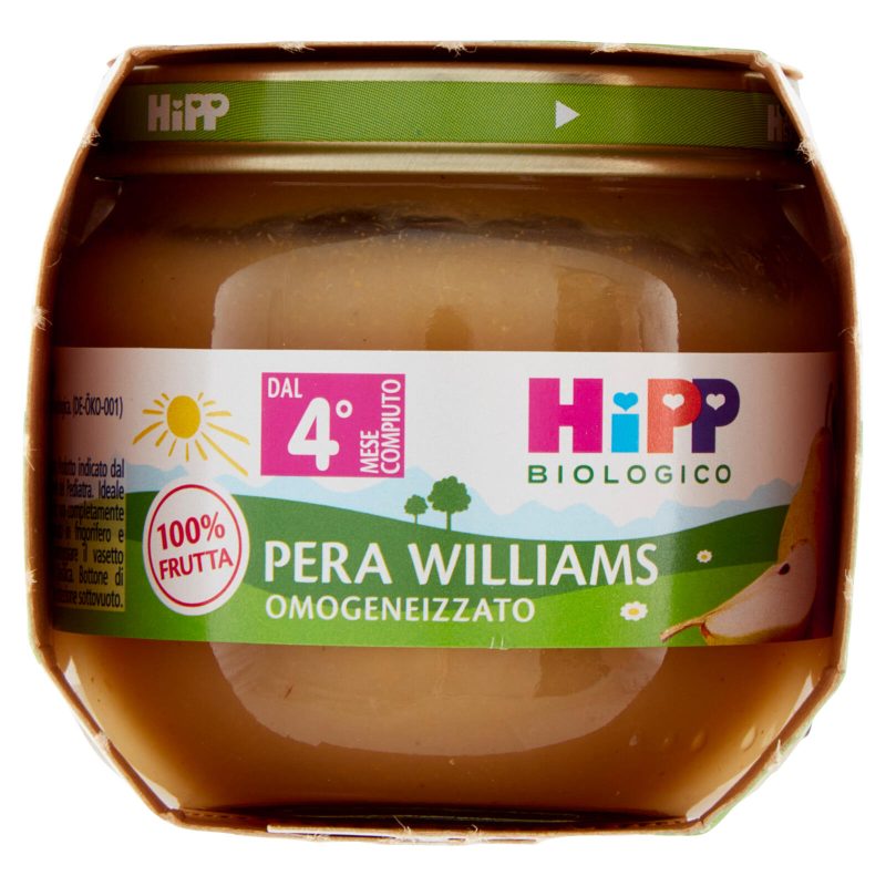 HiPP Biologico Pera Williams Omogeneizzato 2 x 80 g