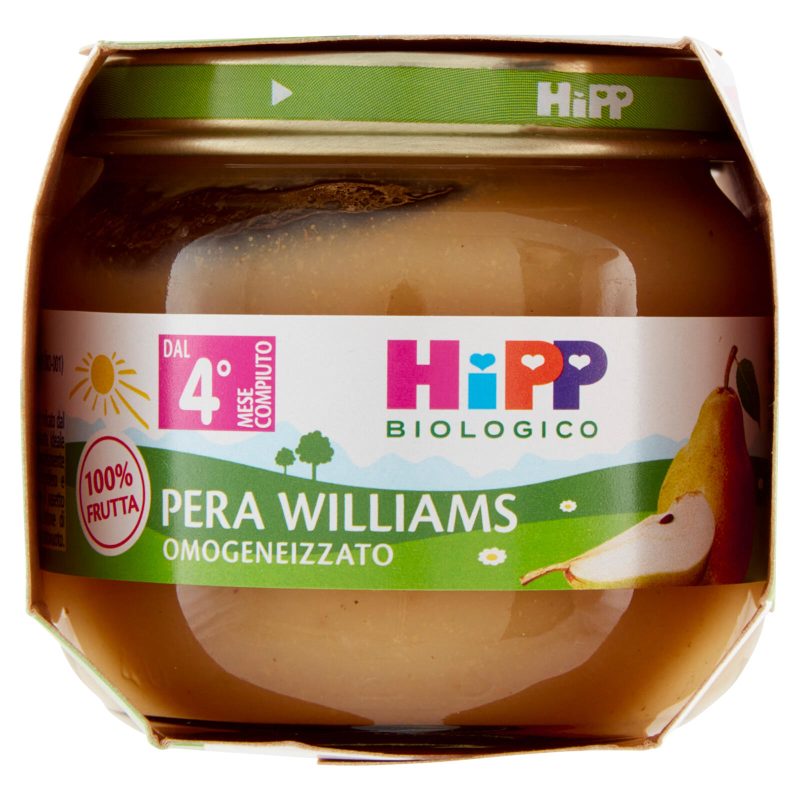 HiPP Biologico Pera Williams Omogeneizzato 2 x 80 g