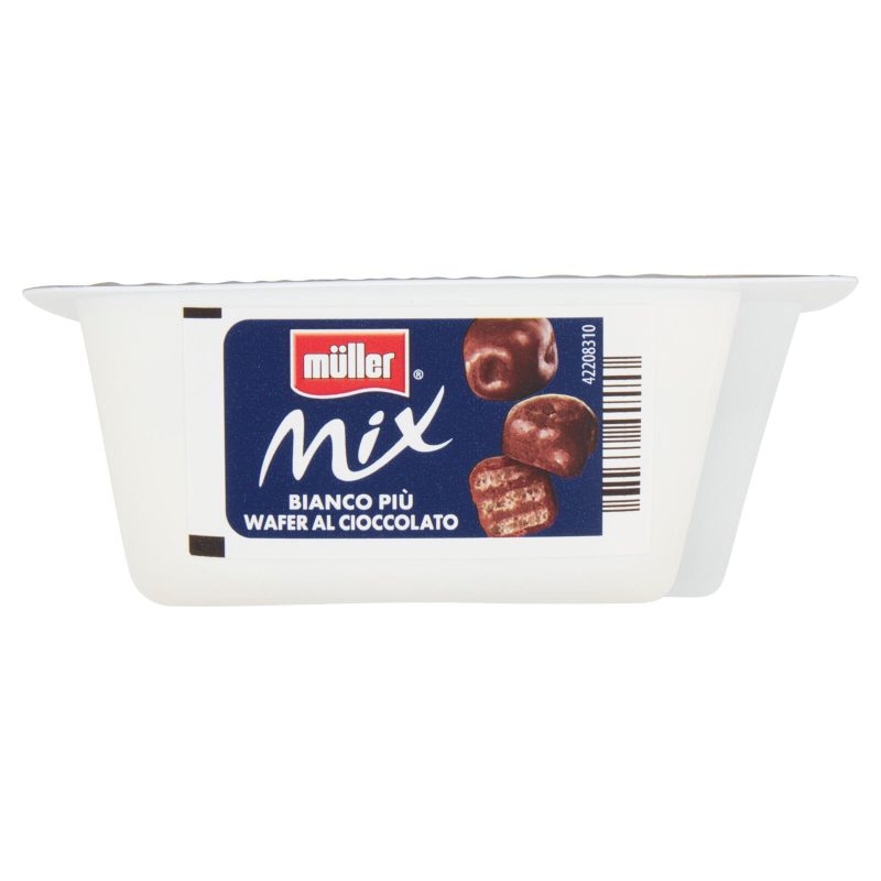 müller Mix Yogurt Bianco Più Wafer al Cioccolato 150 g