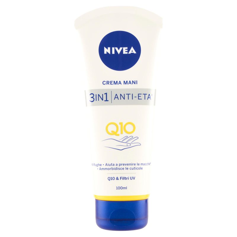 Nivea Crema Mani 3in1 Anti-Età Q10 100 ml