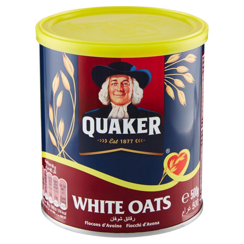 Quaker White Oats Fiocchi d'Avena 500 g