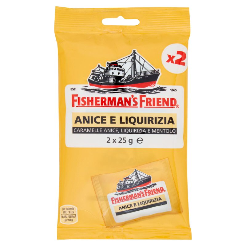 Fisherman's Friend Anice e Liquirizia 2 x 25 g