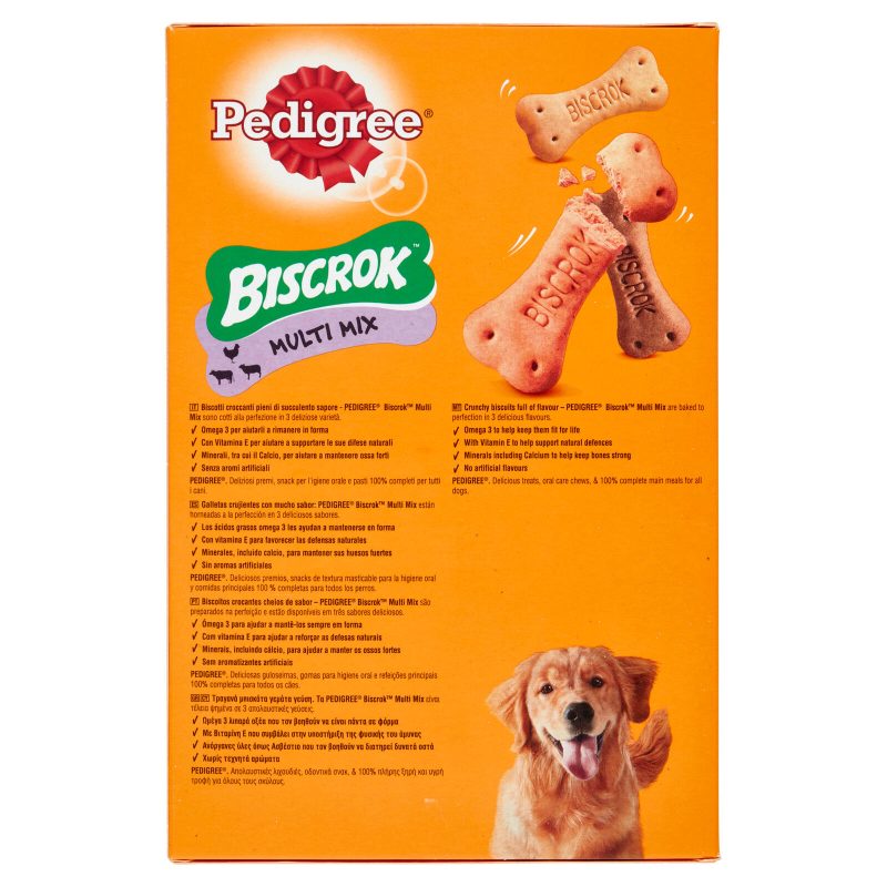 Pedigree Biscrok Biscotti Cane Multi Mix 500 g