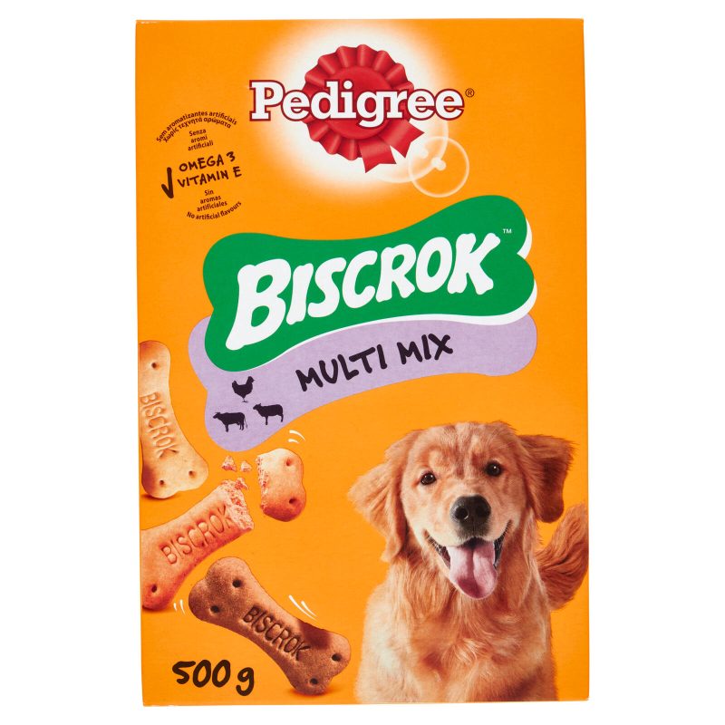 Pedigree Biscrok Biscotti Cane Multi Mix 500 g