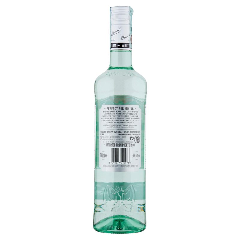 Bacardi Carta Blanca Superior White Rum 700 ml