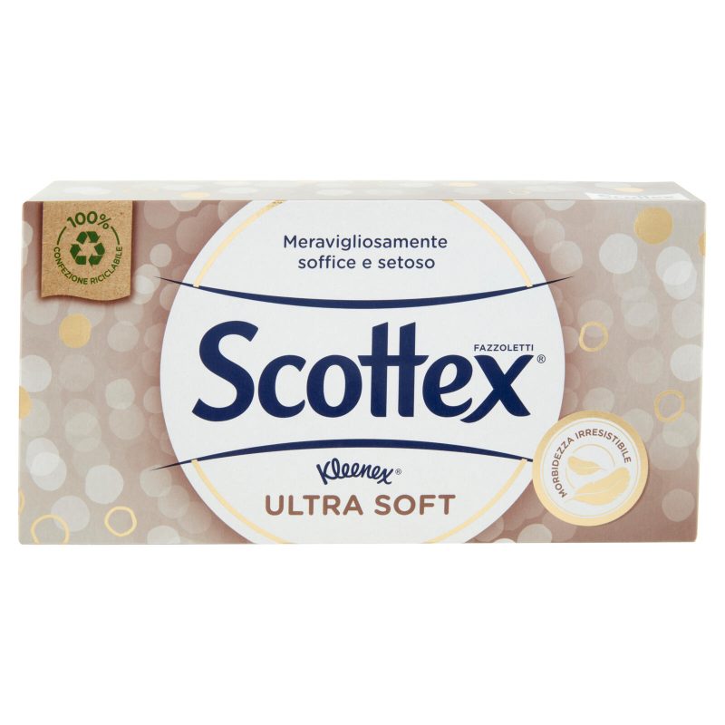 Scottex Ultra Soft Fazzoletti 80 pz