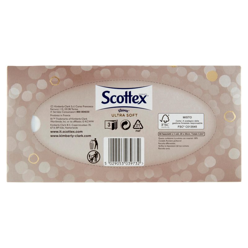 Scottex Ultra Soft Fazzoletti 80 pz